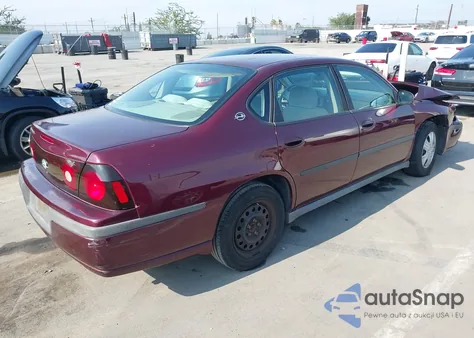 2004 Chevrolet Impala z USA, uszkodzony, nr VIN 2G1WF52E849397525